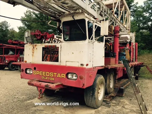 1982 Built Gefco/Speedstar 150K Drill Rig